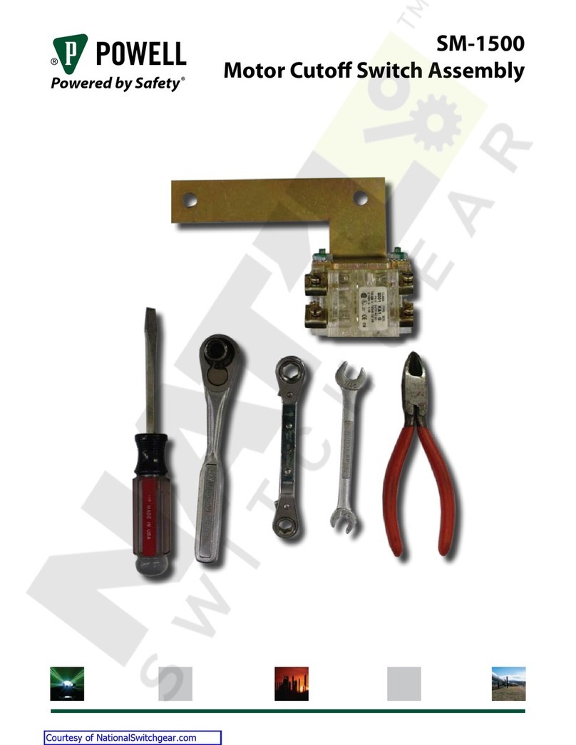 Powell SM-1500 manual