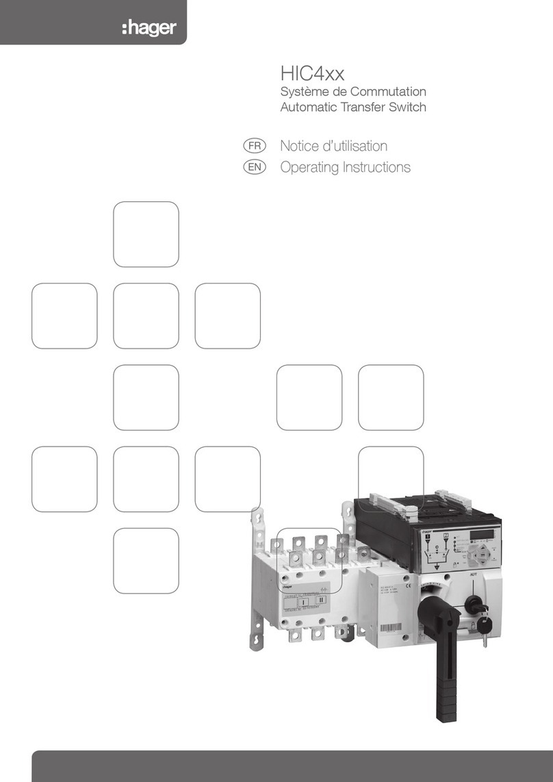 hager HIC4 Series User manual