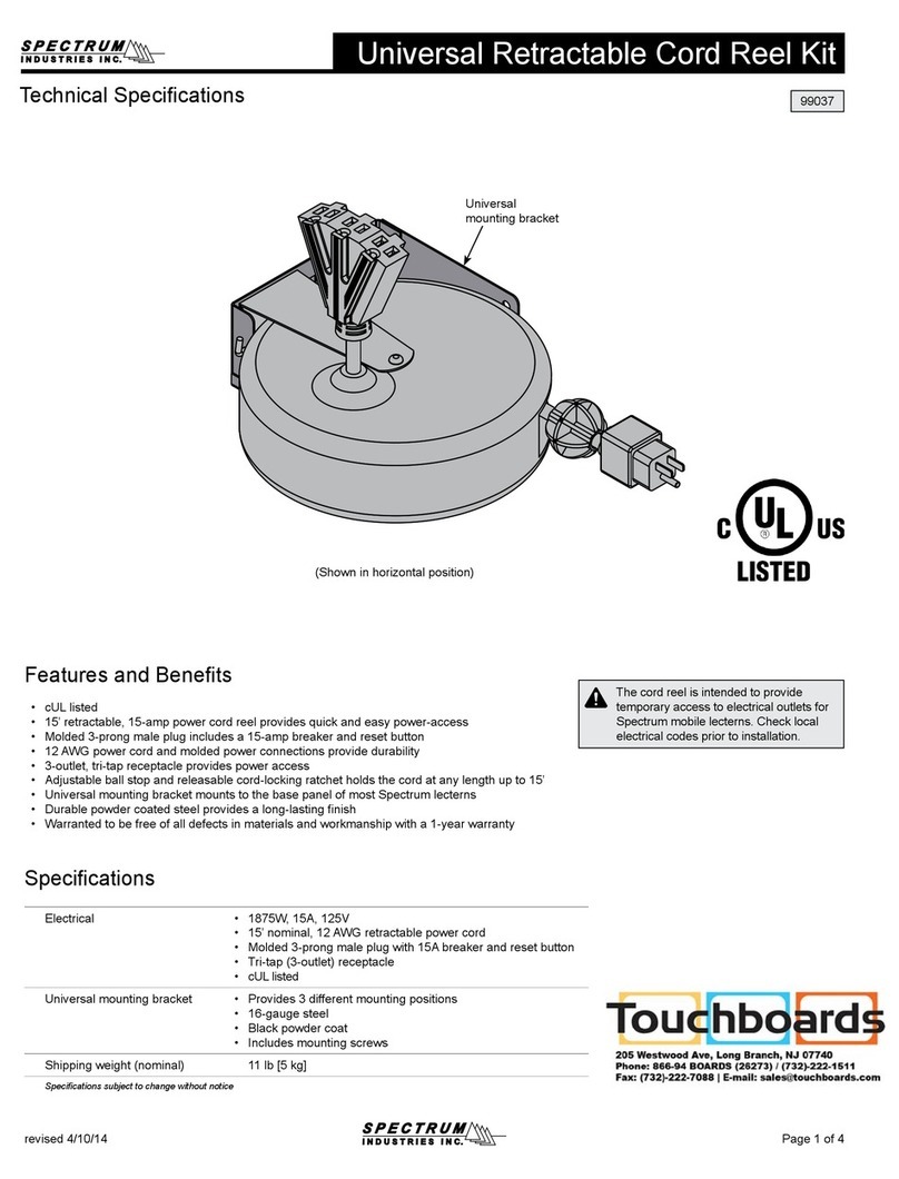 Spectrum Industries 99037 Technical specifications Spectrum Industries 99037 Technical specifications