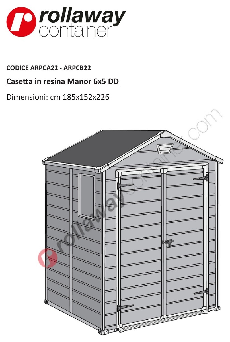 rollaway container ARPCA22 User manual