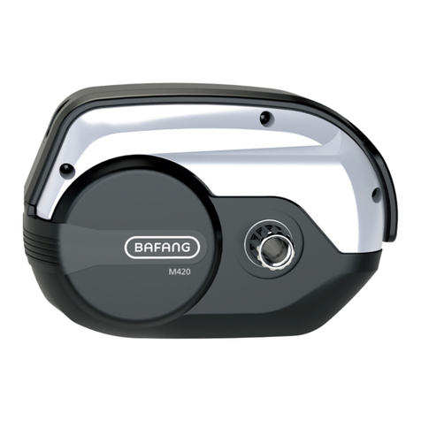 BAFANG M420 User manual