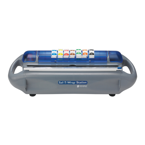 San Jamar Saf-T-Wrap SW1218SC manual