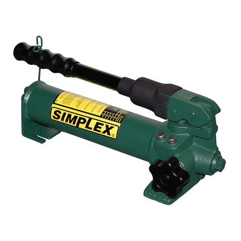 Simplex P20 User manual Simplex P20 User manual