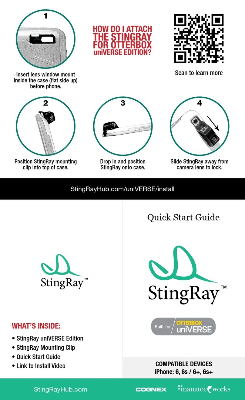OtterBox StringRay Manatee uniVERSE quick start guide
