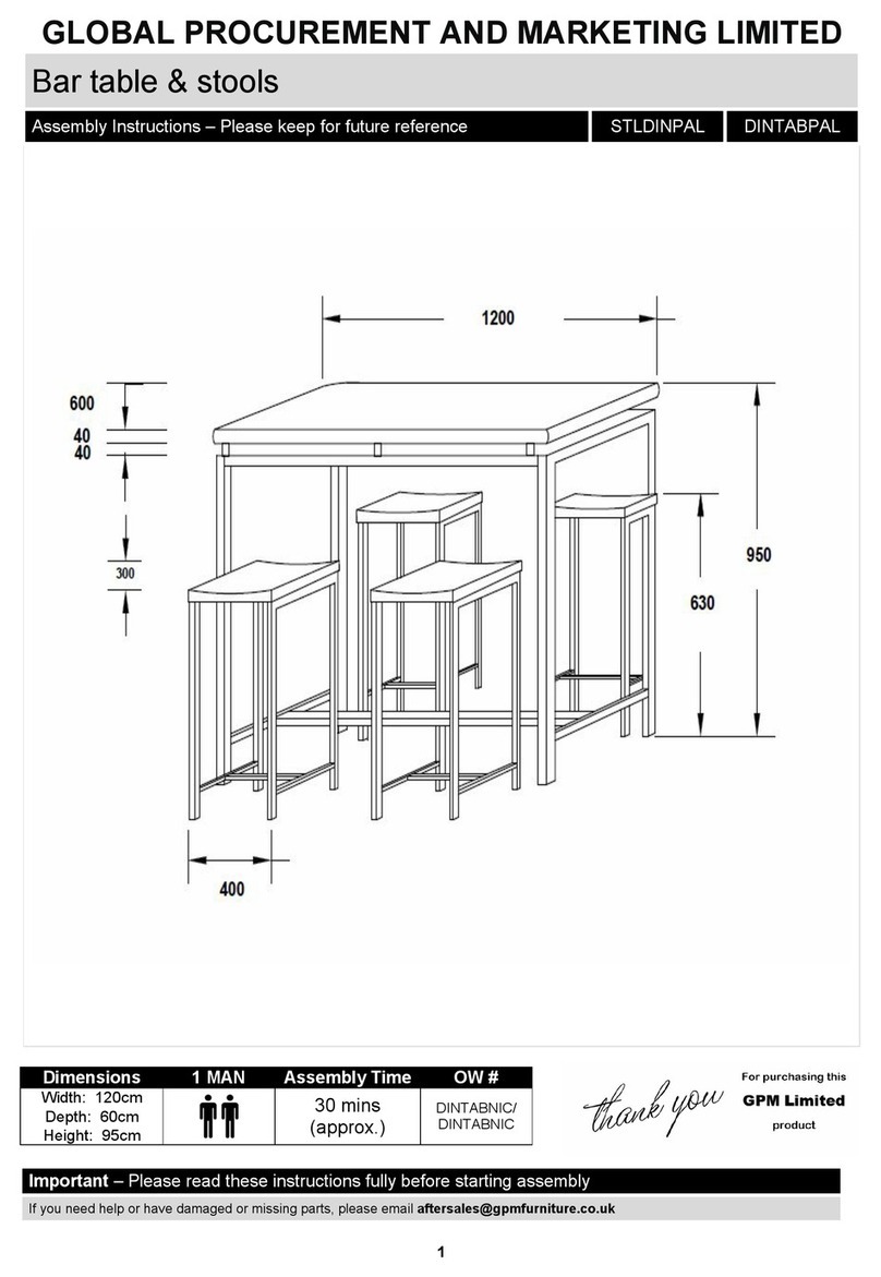 GPM STLDINPAL User manual