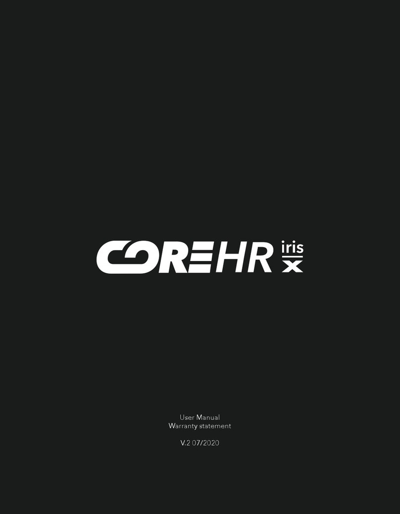 PROZIS CoreHR Iris X User manual