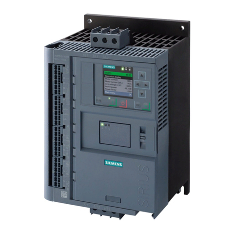 Siemens SIRIUS 3RW5 series Technical Document Siemens SIRIUS 3RW5 series Technical Document
