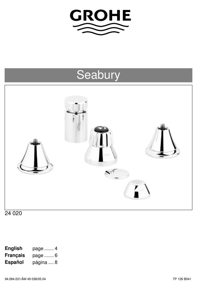 Grohe Seabury 24 020 instructions