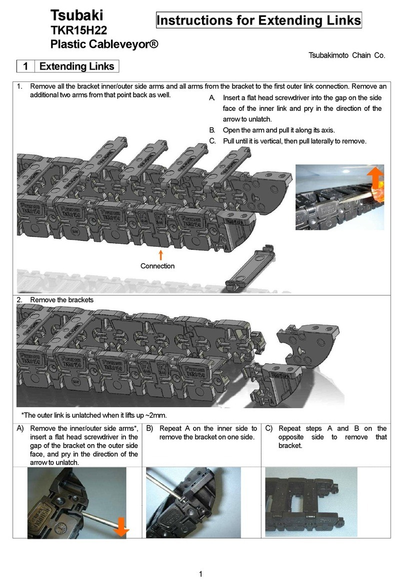 Tsubaki TKR15H22 User manual