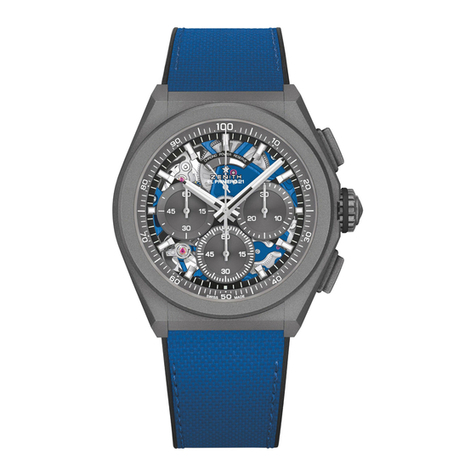 Zenith EL PRIMERO 21 User manual