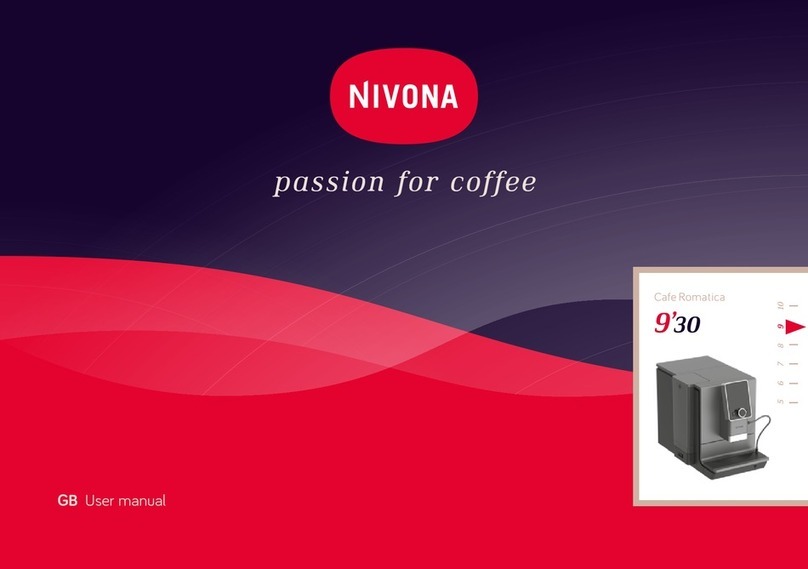 Nivona Cafe Romatica user manual