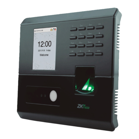 ZKTeco MB10-VL installation guide