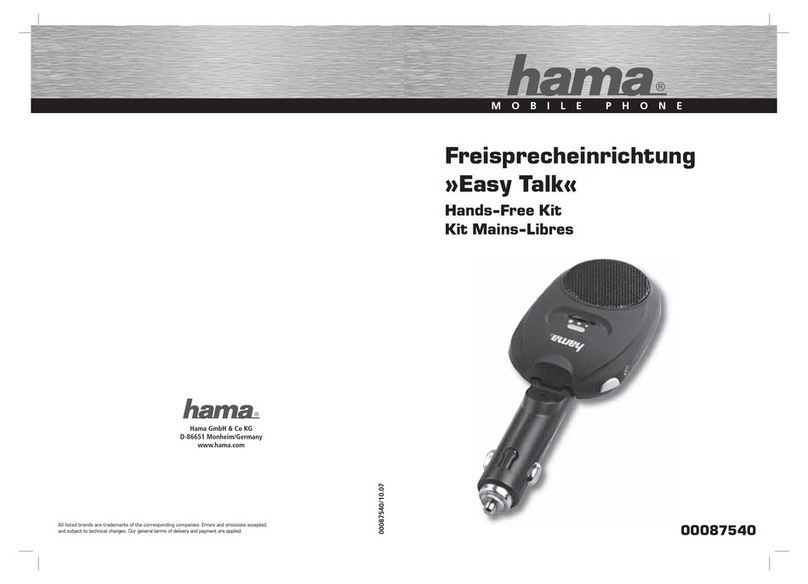 Hama Easy Talk User manual