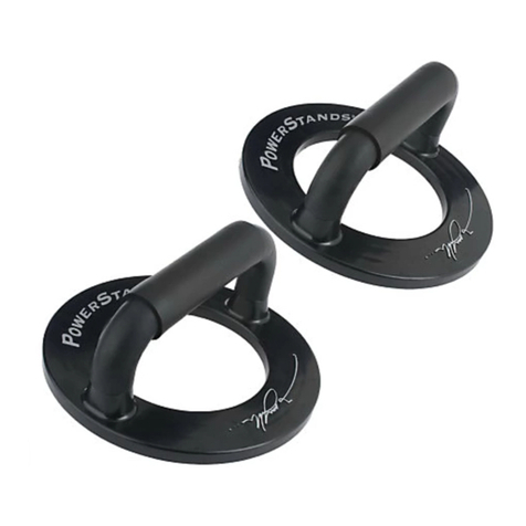 Beachbody TONY HORTON'S POWERSTANDS Assembly and safety instructions
