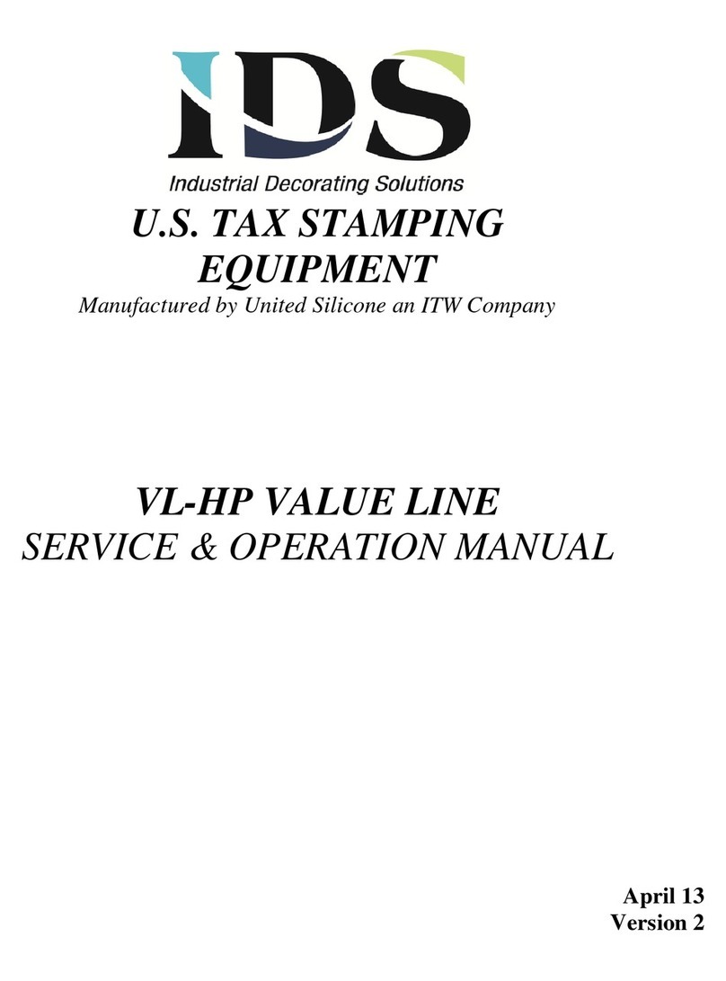 IDS VL-HP Service & operation manual IDS VL-HP Service & operation manual