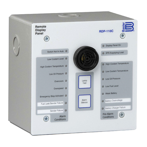 Basler RDP-110C User manual