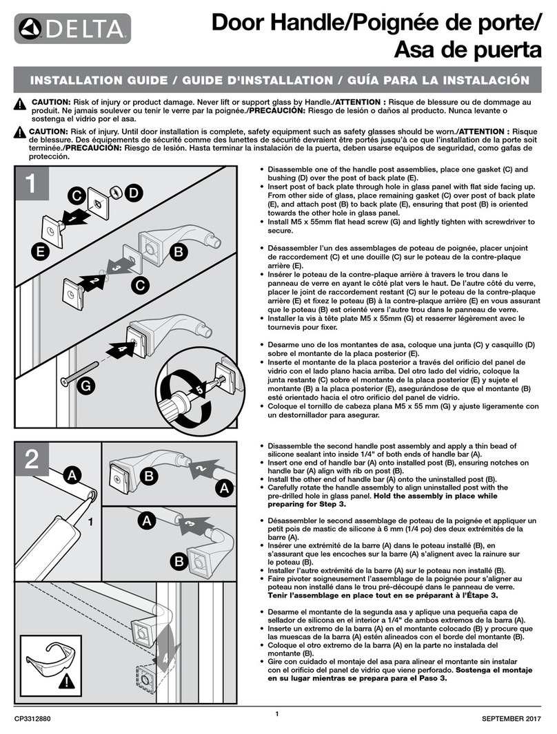 Delta CP3312880 User manual