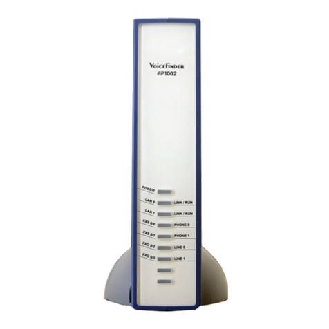 AddPac VoiceFinder AP1002 User manual