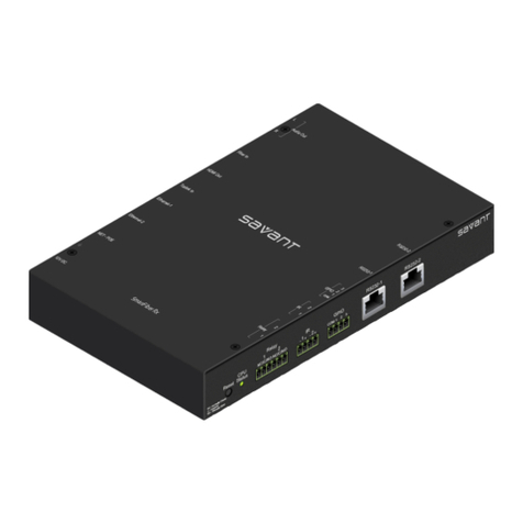 Savant FRC-P100 Quick reference guide Savant FRC-P100 Quick reference guide
