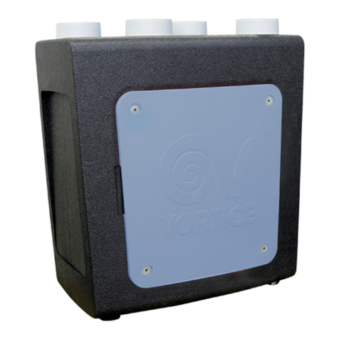 Vortice PROMETEO PLUS HR 400 MP User manual