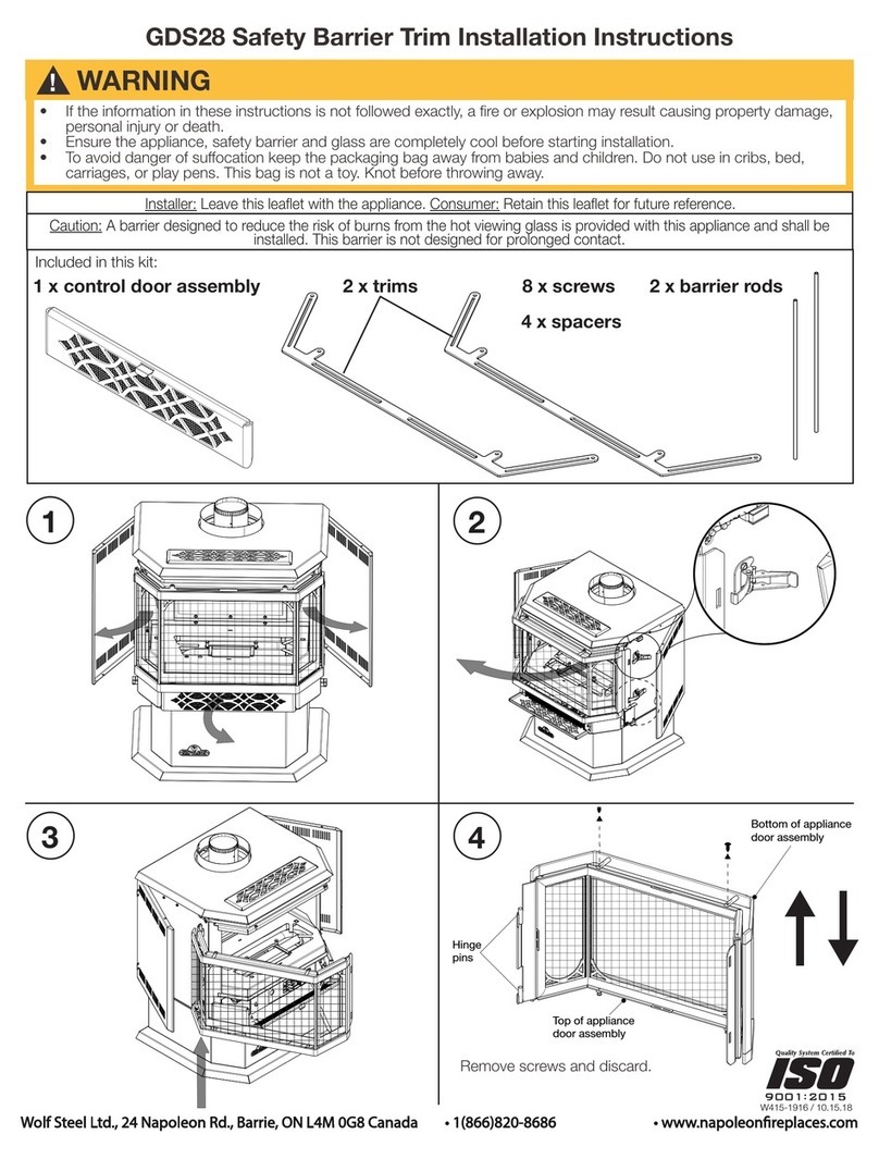 Napoleon GDS28 User manual Napoleon GDS28 User manual