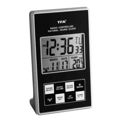 TFA DCF-77 User manual