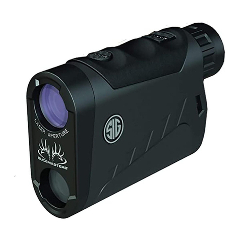 Sig Sauer BUCKMASTERS 1500 manual
