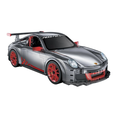 Mega Bloks NEED FOR SPEED Porsche 911 GT3 RS instructions