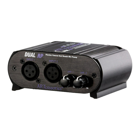 Art ARTcessories DUAL RP Service manual