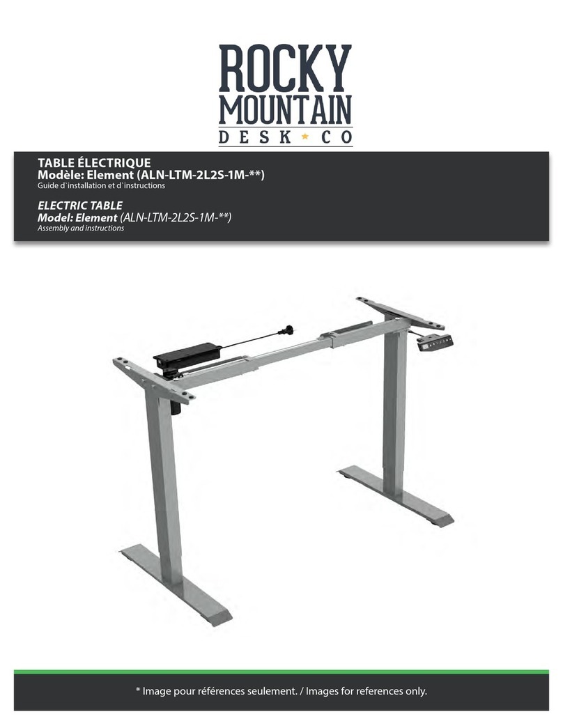 Rocky Mountain Element ALN-LTM-2L2S-1M Series Assembly And Instructions