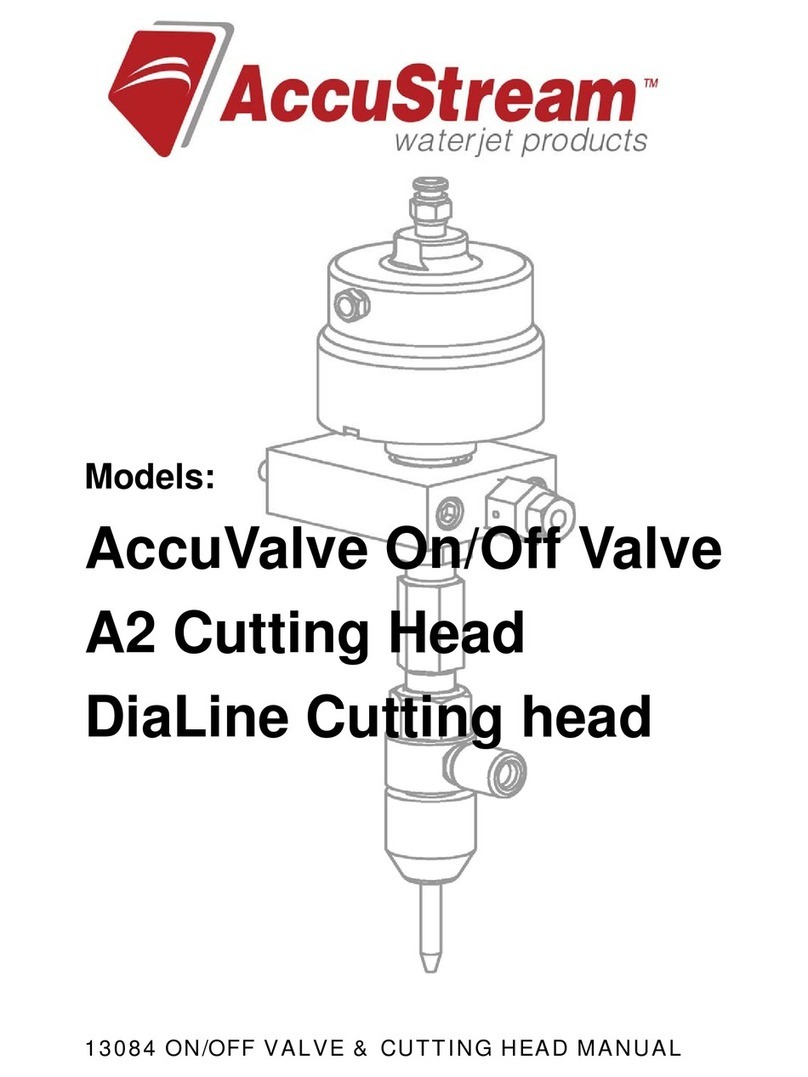 AccuStream AccuValve On/Off Valve manual