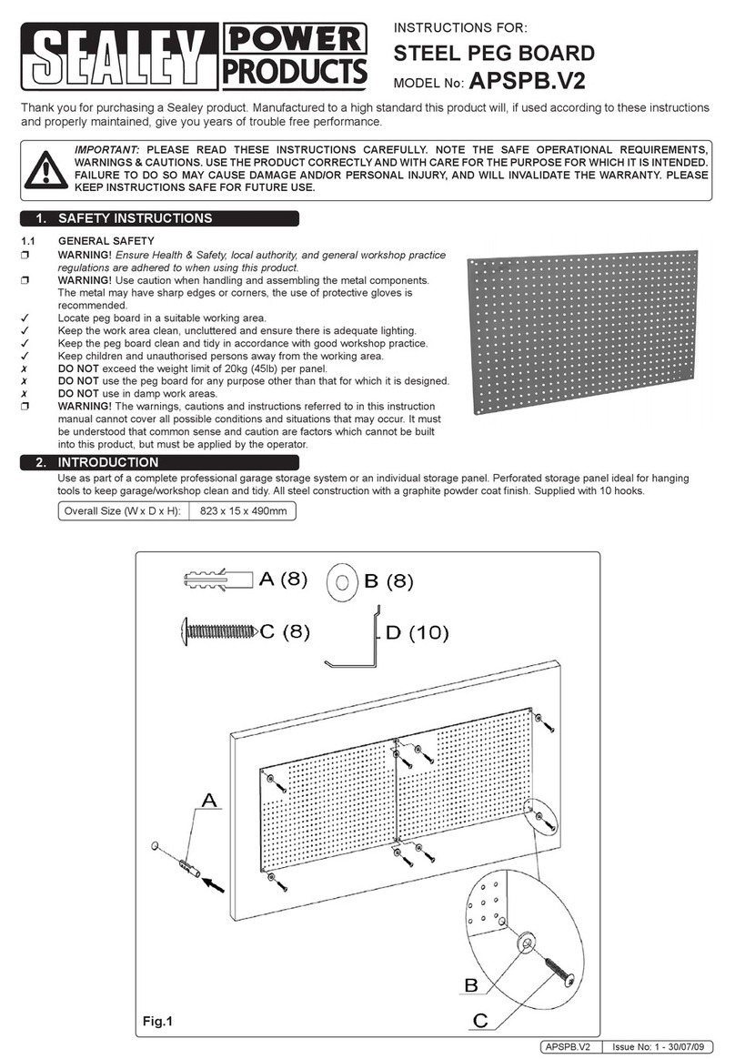 Sealey APSPB.V2 User manual