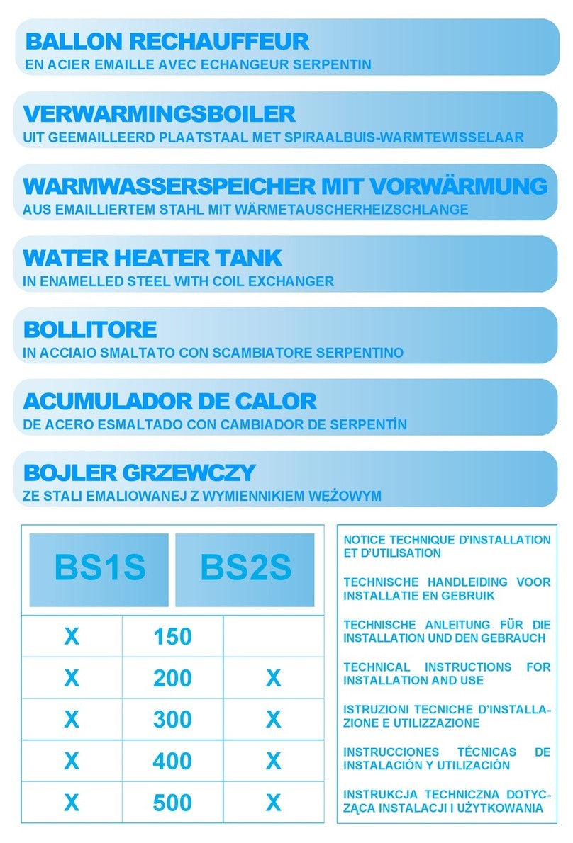 CHAFFOTEAUX BS1S Owner's manual