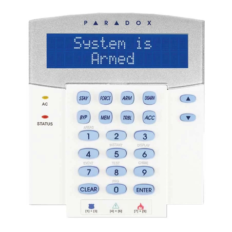 Paradox IMPERIAL K651 User manual