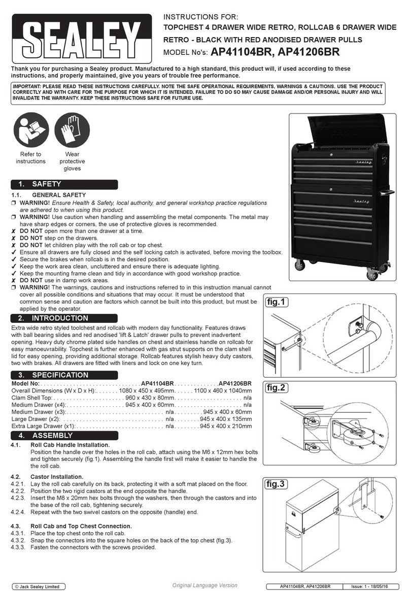 Sealey AP41104BR User manual