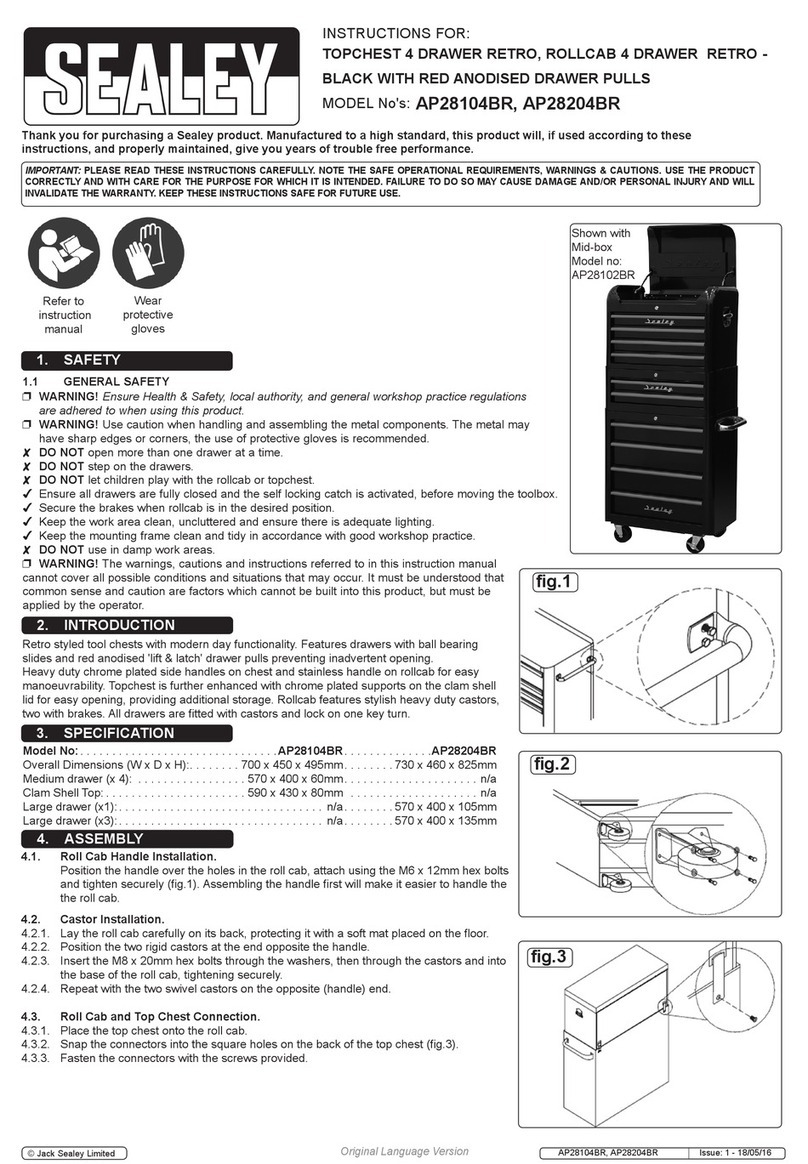 Sealey AP28104BR User manual