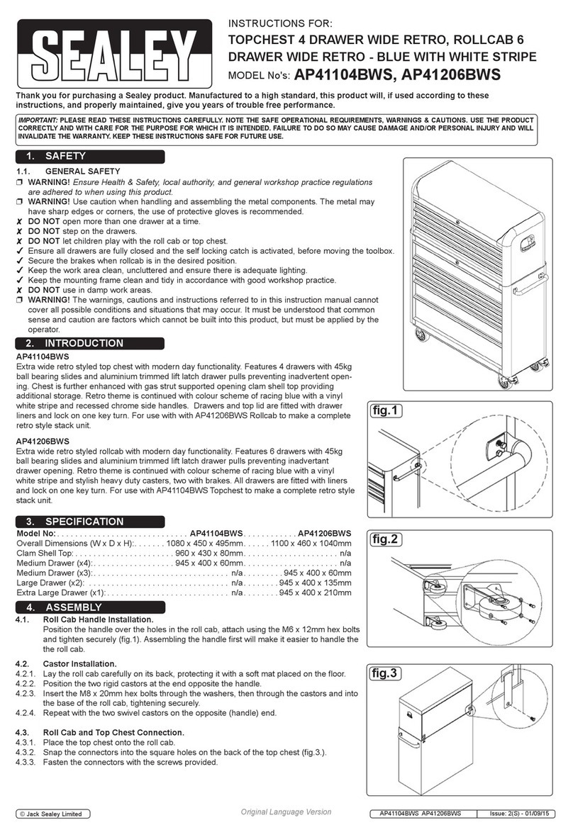 Sealey AP41104BWS User manual