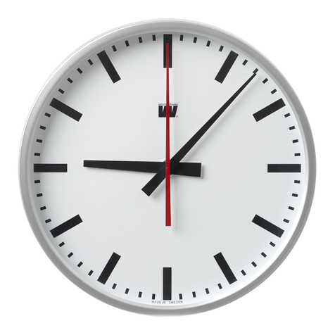 WESTERSTRAND Analogue NTP Clock User manual WESTERSTRAND Analogue NTP Clock User manual