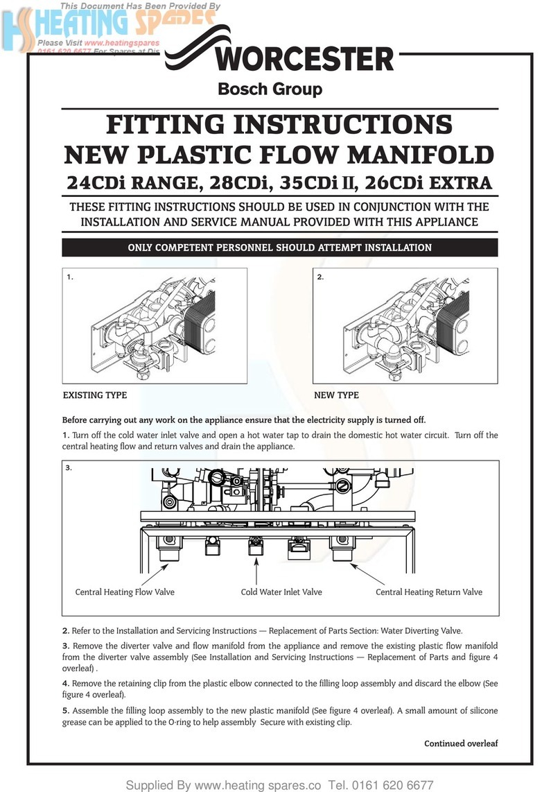 Bosch Worcester 24CDi User manual