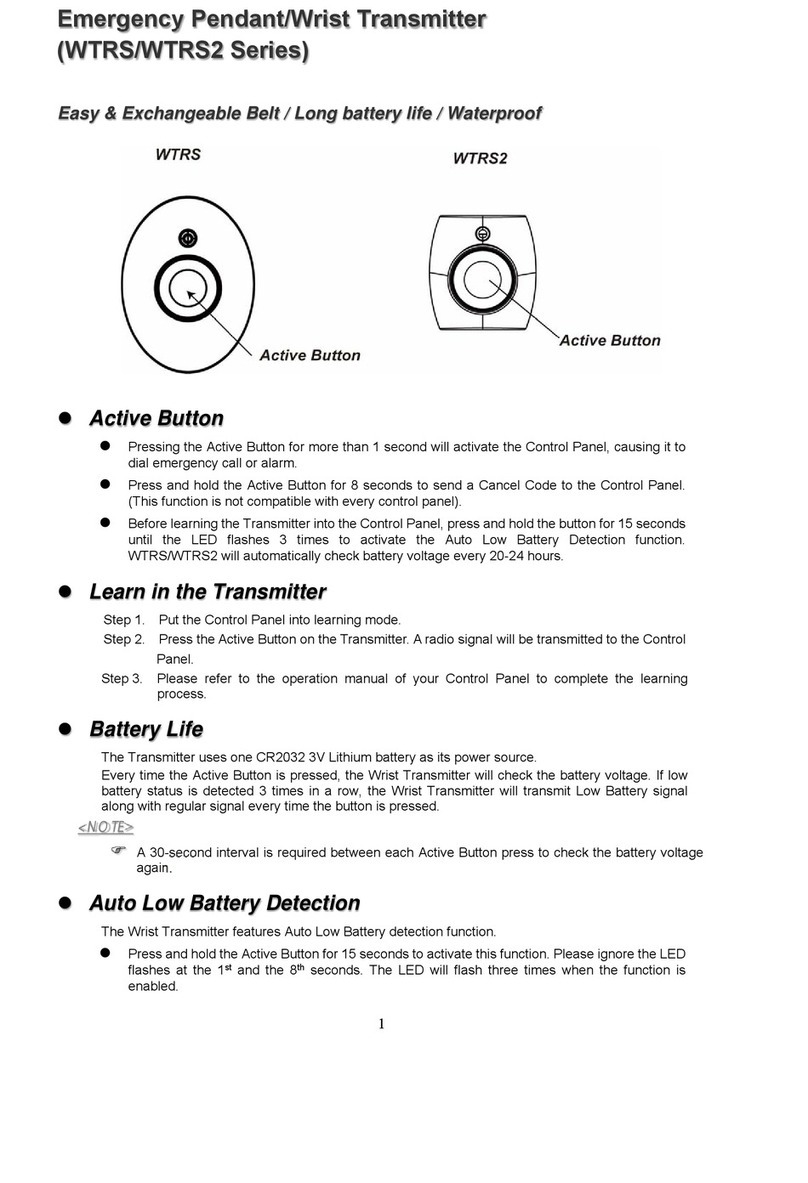 Climax Technology WTRS Series manual