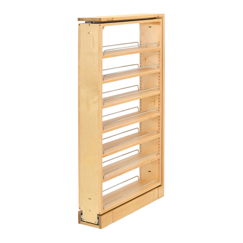Rev-A-Shelf 432 Series User manual
