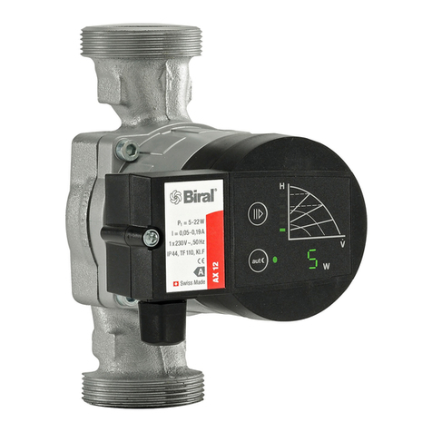 Biral AX 10 User manual
