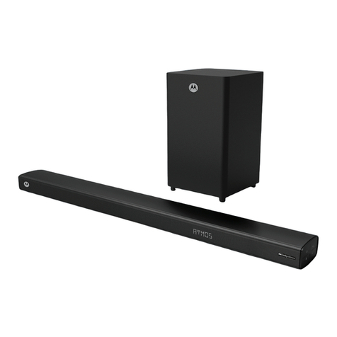 Motorola amphisoundX MT250-ASB31 user manual