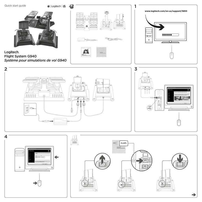 Logitech G G940 quick start guide