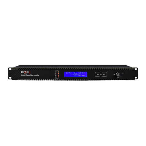 Thor Broadcast F-EDFA Series User manual