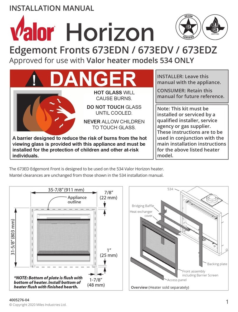 Valor Horizon 673EDN User manual