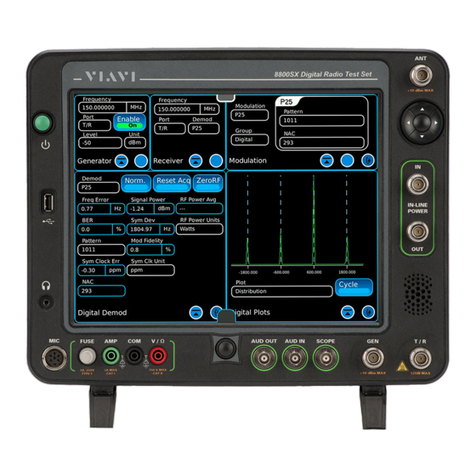 Viavi 8800SX User manual