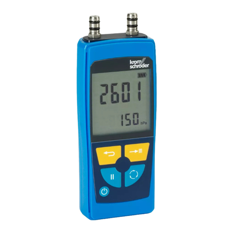 Krom Schroder DMG S2601 operating instructions