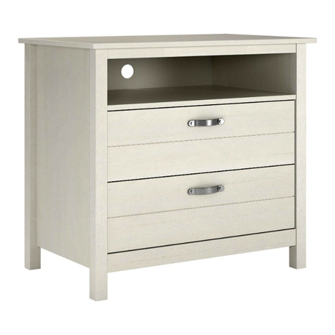 Ameriwood HOME River Layne Media Dresser 5981330COM Assembly manual Ameriwood HOME River Layne Media Dresser 5981330COM Assembly manual