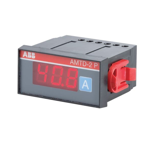 ABB AMTD-1 P User manual